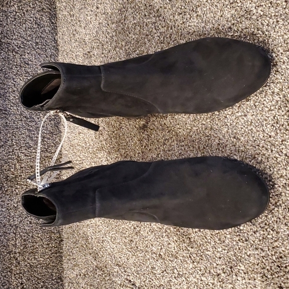 NEW Sam Edelman Margaret Suede Anthropologie Ankle shoes boots sz 7.5 - Picture 4 of 12